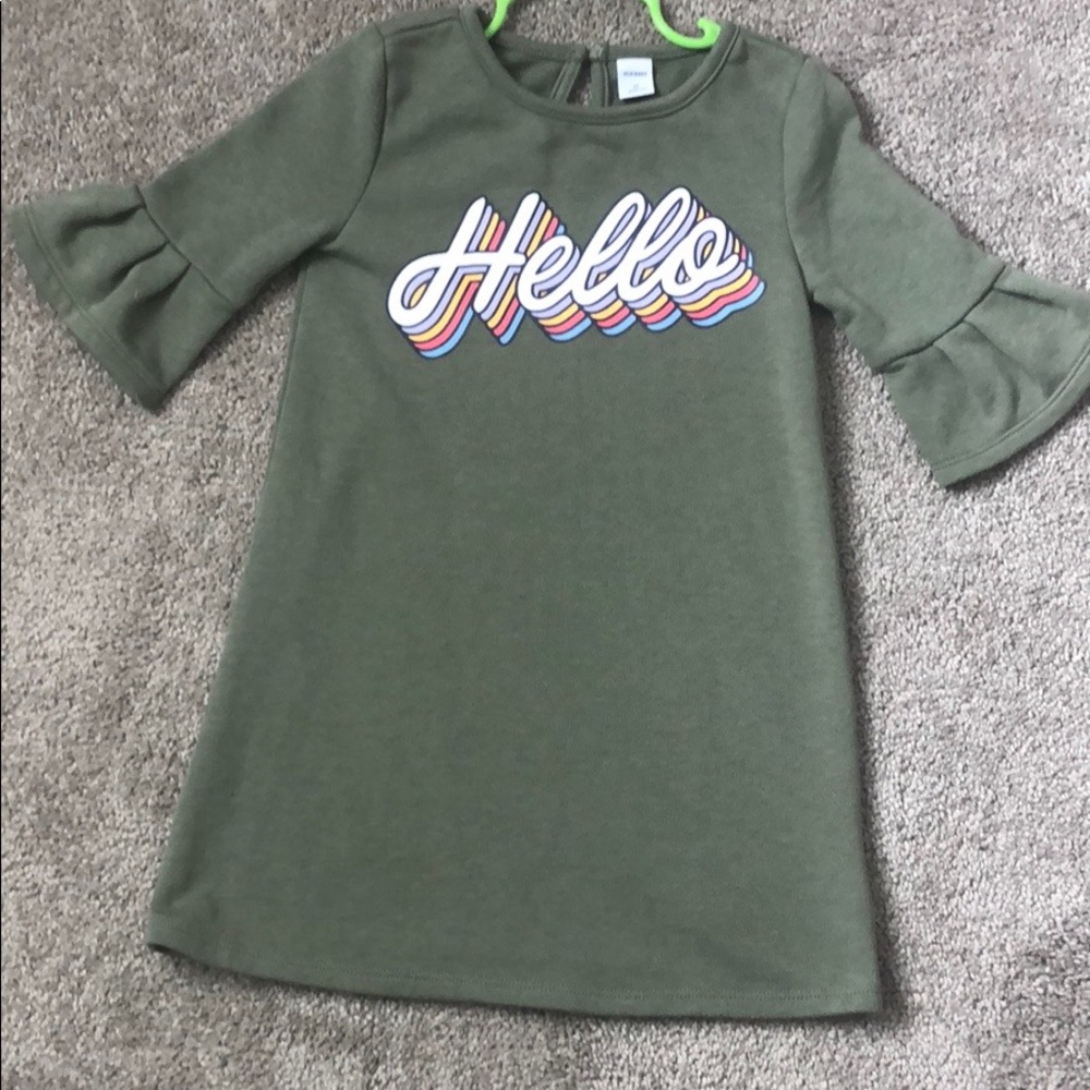 Green Kids dress